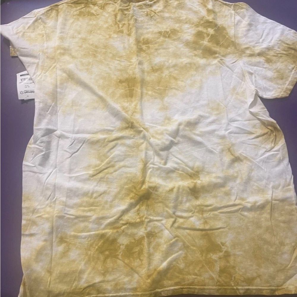 Pokemon Yellow Tie-Dye Short Sleeve Tee with Pikachu & Friends woman’s 2XL - Picture 5 of 5